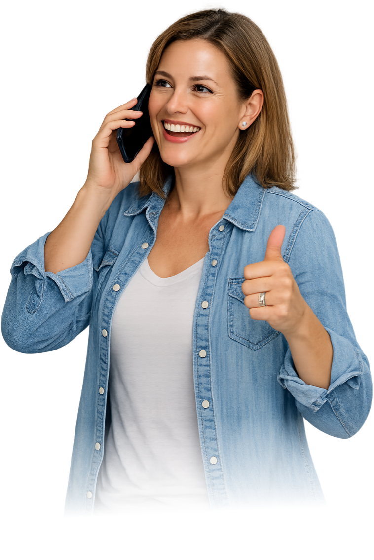 Happy customer contact summary