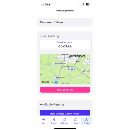mobile time tracking, GPS tracking&nbsp;